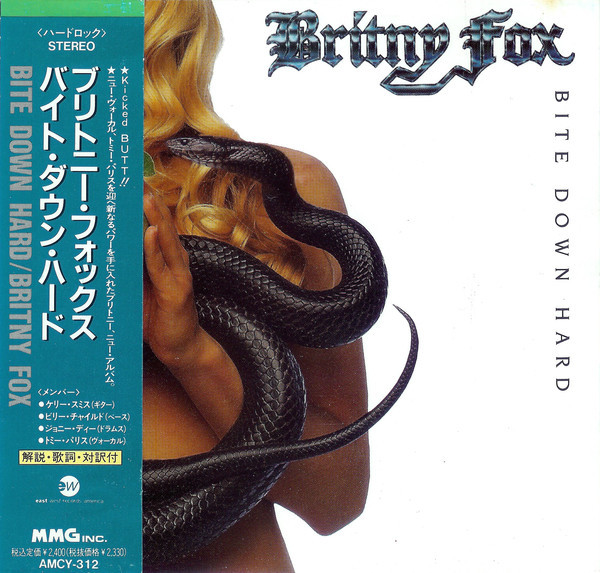Britny Fox - Bite Down Hard (1991) [Japanese Edition]